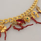 Dolce & Gabbana Opulent Multicolor Crystal Statement Necklace
