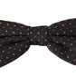 Dolce & Gabbana Elegant Polka Dot Silk Bow Tie
