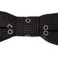 Dolce & Gabbana Polka Dot Silk Bow Tie in Black and White
