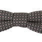 Dolce & Gabbana Elegant Black Silk Bow Tie