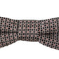 Dolce & Gabbana Elegant Black Silk Bow Tie