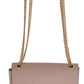 Michael Kors Pink Tina Leather Shoulder Bag