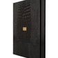 Dolce & Gabbana Elegant Black Leather Catalogue Case