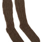 Dolce & Gabbana Chic Over-Calf Wool Blend Knit Socks