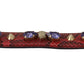 Dolce & Gabbana Elegant Red Python Leather Handbag Strap