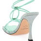 Jimmy choo metallic leather 'indiya 100' sandals