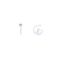 Jimmy choo 'jc monogram hoops' earrings