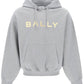 Bally metallic logo hoodie