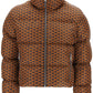 Bally short puffer jacket with pennant motif