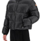 Bally cropped puffer jacket in ripstop