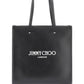 Jimmy choo leather tote bag