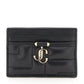 Jimmy choo quilted nappa leather card holder