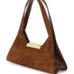 Bally suede trilliant shoulder bag