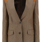Bally houndstooth single-breasted blazer