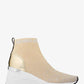 Skyler Metallic Stretch Knit Sock Boot