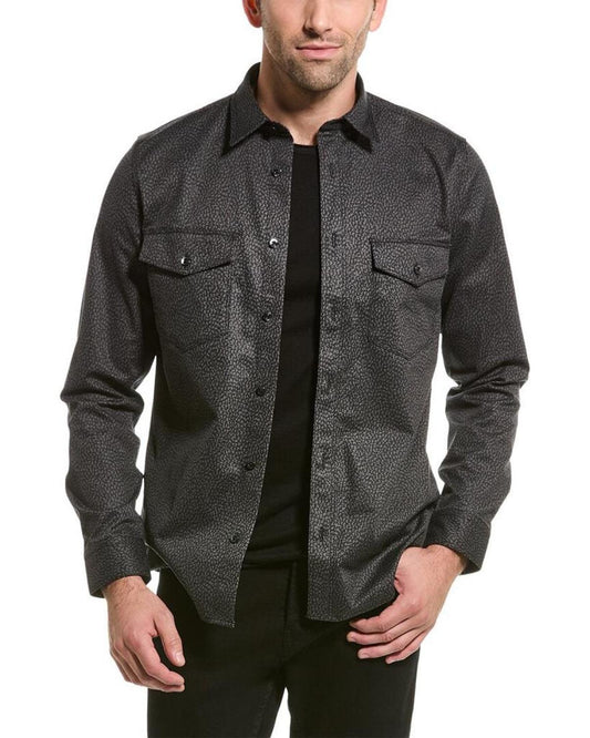 HUGO Hugo Boss Straight Fit Shirt Jacket