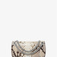 Christie Mini Python Embossed Leather Envelope Bag