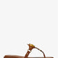 Conway Logo Charm Leather Sandal