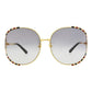 Round-Frame Metal Sunglasses