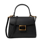 Katy Textured Leather Small Top-Handle
