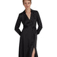 Charmeuse Surplice Dress