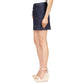 Women's Button-Front Denim Mini Skirt