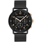 Men's Harrison Stainless Steel Mesh Bracelet Watch