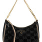 Michael Kors Logo Printed Zipped Small Shoulder Bag