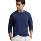 Cotton Terry Crew Neck Sweatshirt