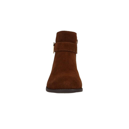 Little Girls Emma Heart Logo Print Detail Booties