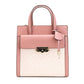 Michael Kors Cece Small pink PVC North South Flap Tote Crossbody Bag Women's Purse