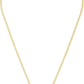 Gold 'The Tote Bag' Necklace