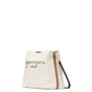 Hudson Colorblocked Pebbled Leather Shoulder Bag