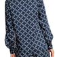 Michael Michael Kors Pattern-Printed Long-Sleeved Shirt