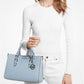 Charlotte Medium 2-in-1 Saffiano Leather and Logo Tote Bag