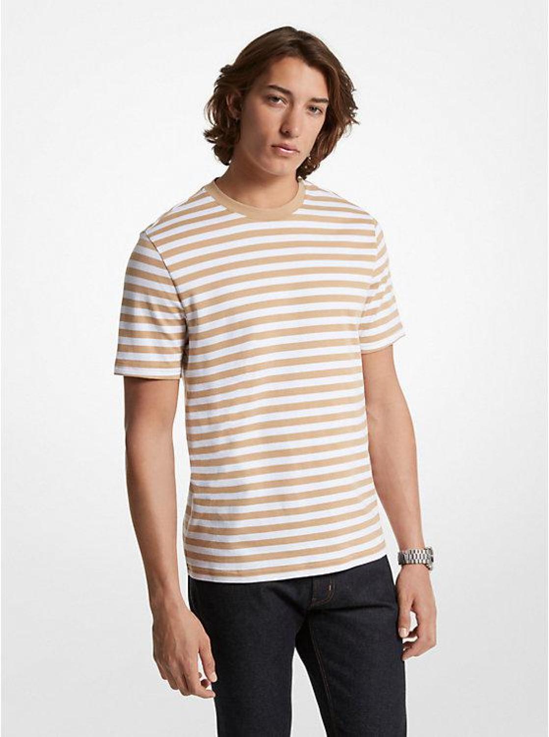 Striped Pima Cotton T-Shirt