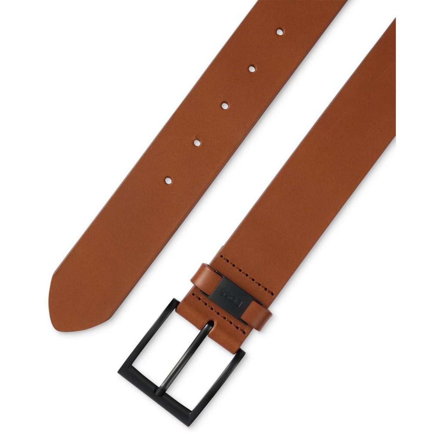 Men's Connio Vegetable-Tanned Italian Leather Belt