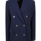 Michael Michael Kors Double-Breasted Long-Sleeved Blazer