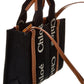 Chloé Woody Small Canvas & Leather Tote
