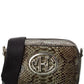 Michael Kors Collection Snake-Embossed Leather Crossbody