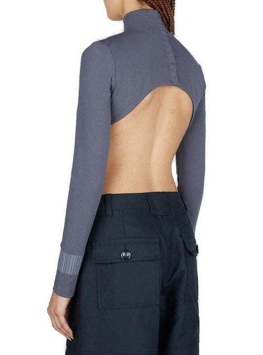 Marc Jacobs Cut-Out Detailed Long-Sleeved Bodysuit