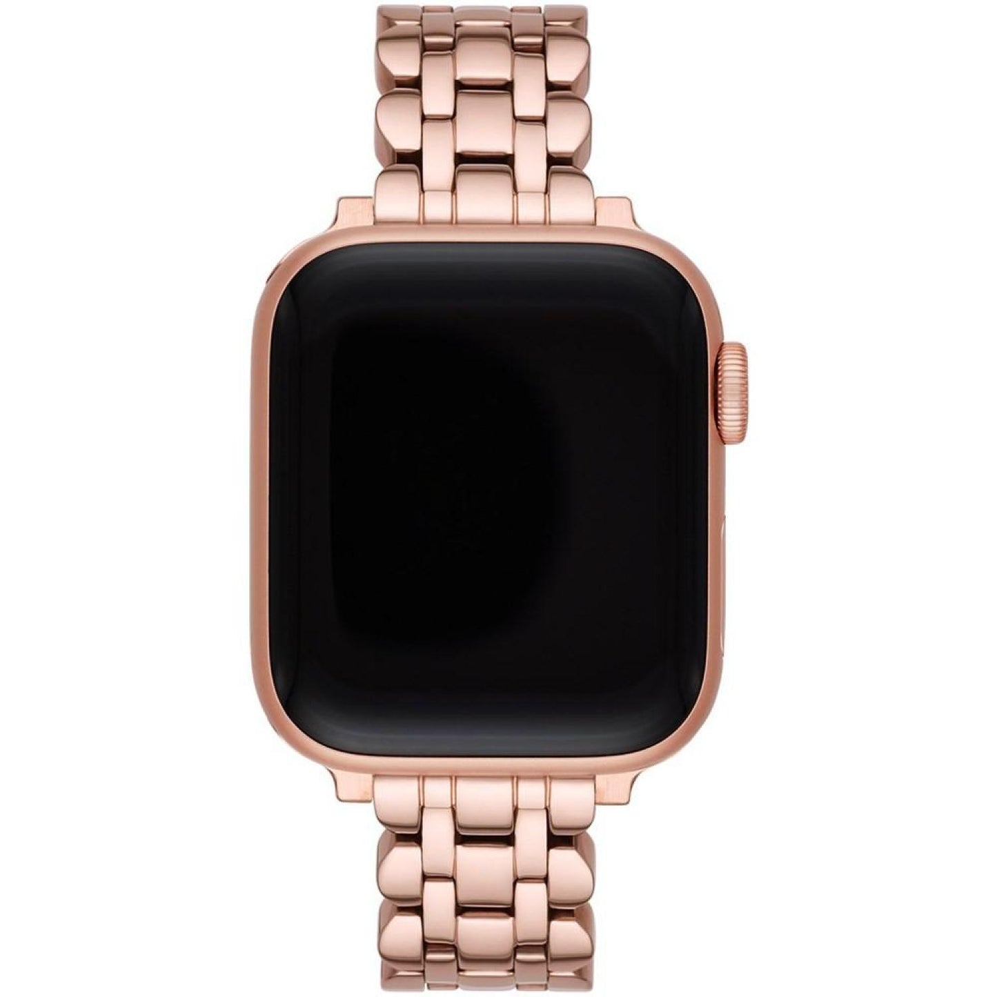 Rose Gold-Tone Stainless Steel Scallop Bracelet Band for Apple Watch, 38mm, 40mm, 41mm