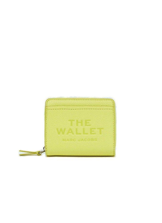 Marc Jacobs Logo Printed Zipped Mini Compact Wallet