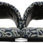Blue 'The J Marc Washed Monogram' Sandals