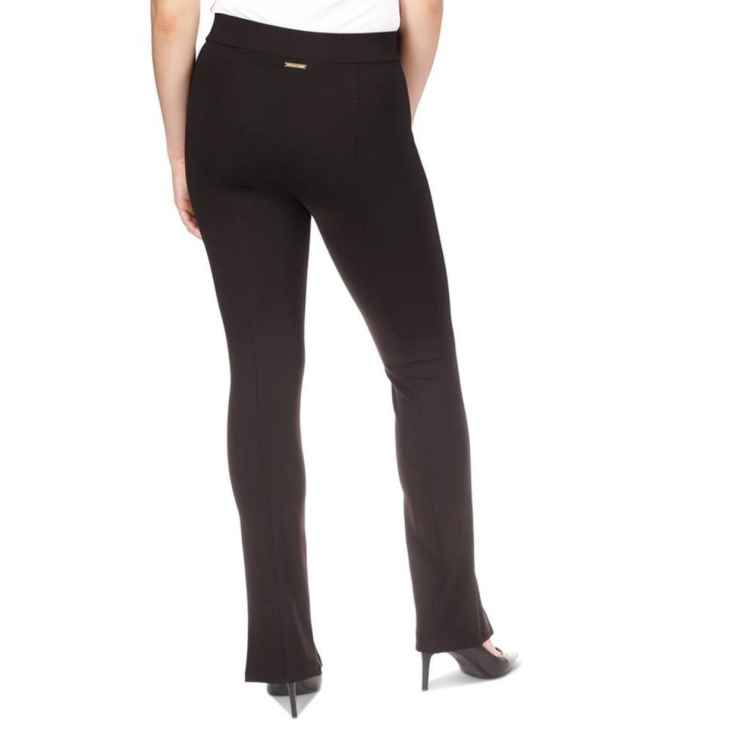 Women's Slit-Hem Leggings, Regular & Petite