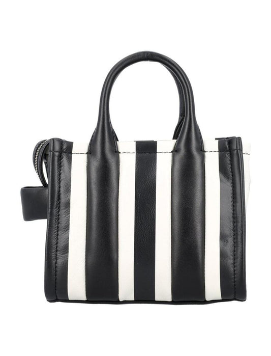 Marc Jacobs Striped Micro Tote Bag
