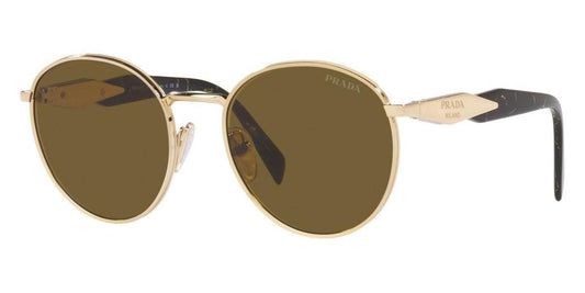 Prada Women's PR-56ZS-ZVN01T Fashion 54mm Pale Gold Sunglasses