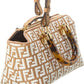 FENDI By The Way Mini Raffia & Leather Shoulder Bag