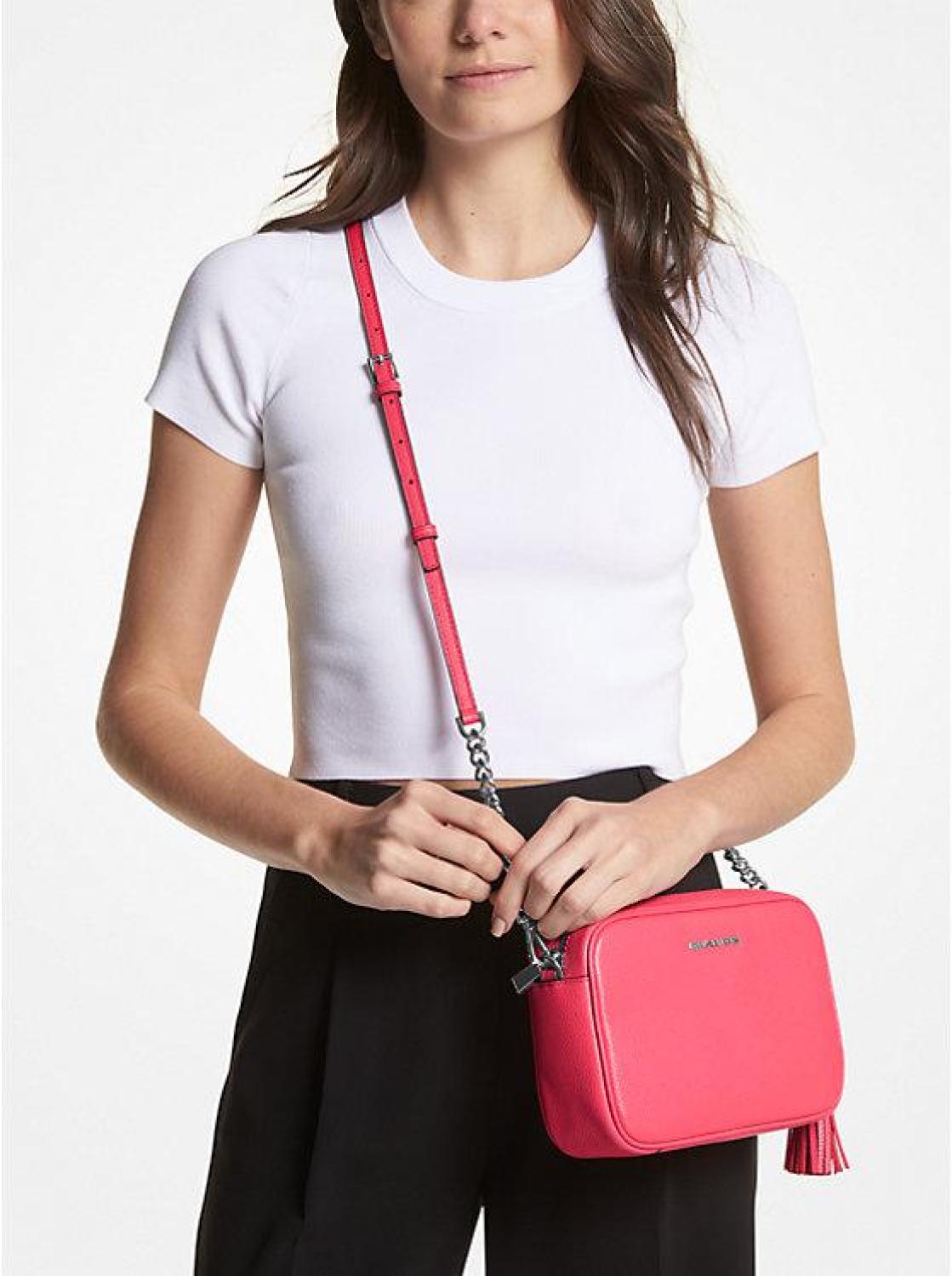 Ginny Leather Crossbody Bag