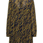 Michael Michael Kors V-Neck Long-Sleeved Mini Dress